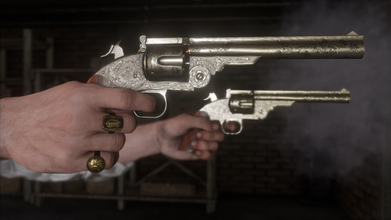 《碧血狂殺2》部分遊戲畫面，貼圖精細度相當高。   圖：Rockstar Games／提供