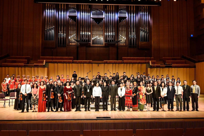 屏東總統府音樂會「最南方思想起」5月28日下午在屏東演藝廳舉行。   圖：總統府提供