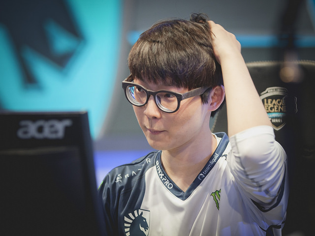 Team Liquid上路選手「Reignover」김의진。 圖:翻攝自 LoL Esports Photos flickr