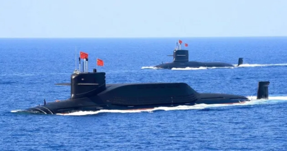 中國解放軍核潛艦。 圖 : 翻攝自國平視野