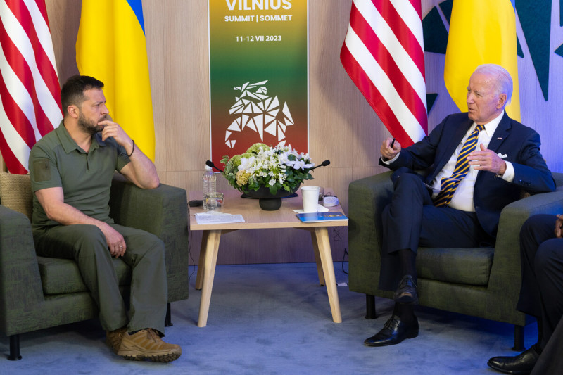 美國總統拜登表示，向烏克蘭提供集束彈藥是一項「艱難的決定」，但確信其必要。   圖：翻攝自美國總統拜登推特