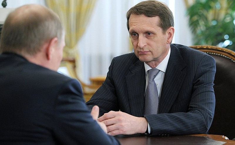 俄羅斯對外情報局局長納雷什金（Sergei Naryshkin）   圖:擷取自kremlin.ru/官網