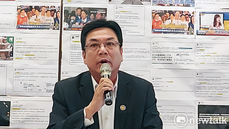 新北市副市長劉和然感嘆因餵藥案的不實訊息撕裂台灣社會。   圖：林昀真/攝
