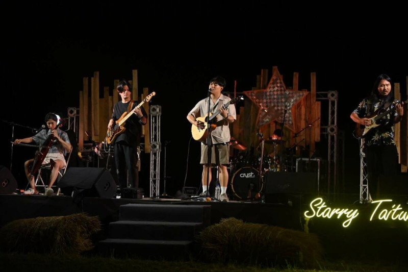 台東最美星空音樂會邀請到超強卡司。   圖：交通及觀光發展處觀光遊憩科／提供