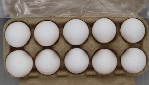 中央畜產會自土耳其進口的5批雞蛋，因驗出具動物致癌性的動物用藥違規。   圖：取自食藥署官網