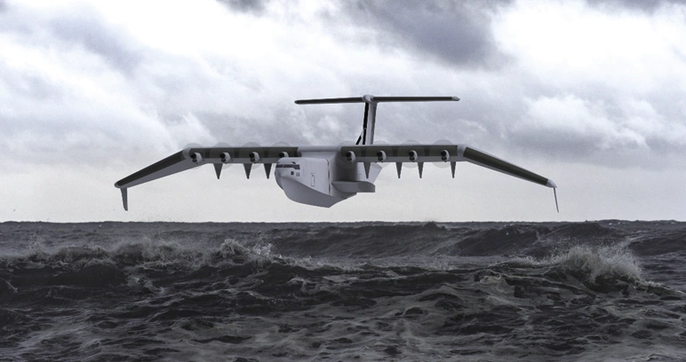 美國近期打算強化空中運輸能力，以便未來和中國人民解放軍作戰。圖為「自由」級水上運輸機。   圖：翻攝自環球網