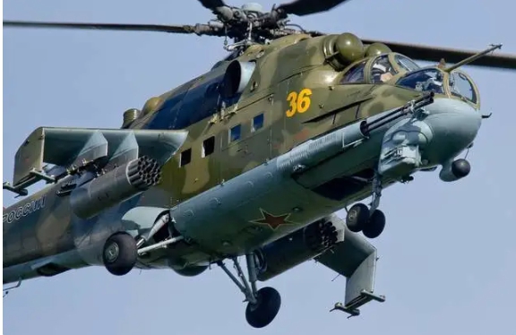 白俄羅斯的武裝直升機日前被控闖入波蘭邊境。   圖 : 翻攝自騰訊網/湘評中外