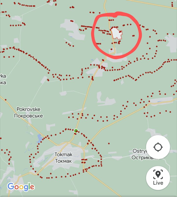 俄軍遭自家無人機攻擊事件地圖。   圖：翻攝自 Igor Sushko 推特