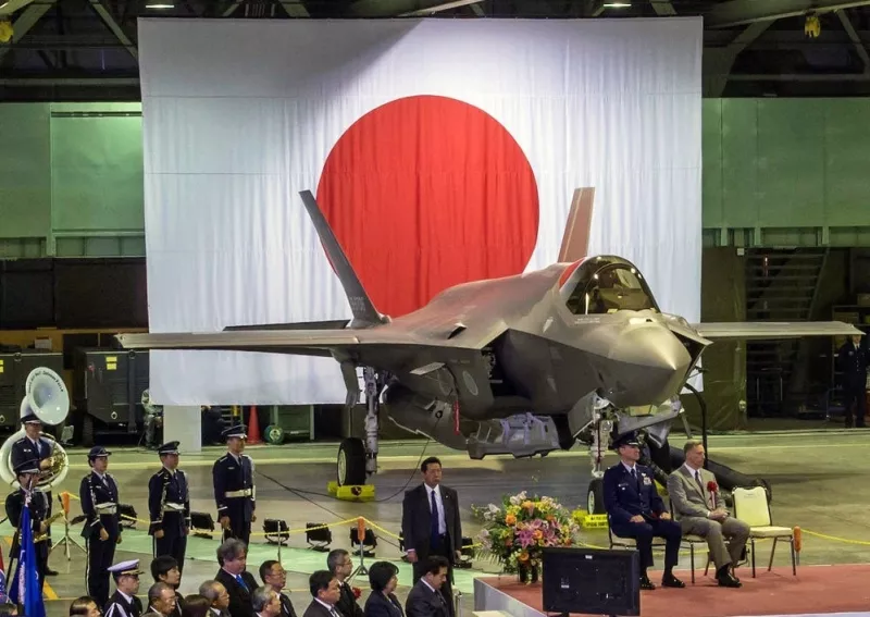 日本裝備有 F-35A戰 鬥機，未來也將採購 F-35B 戰鬥機。 圖：翻攝自虹攝庫爾斯克