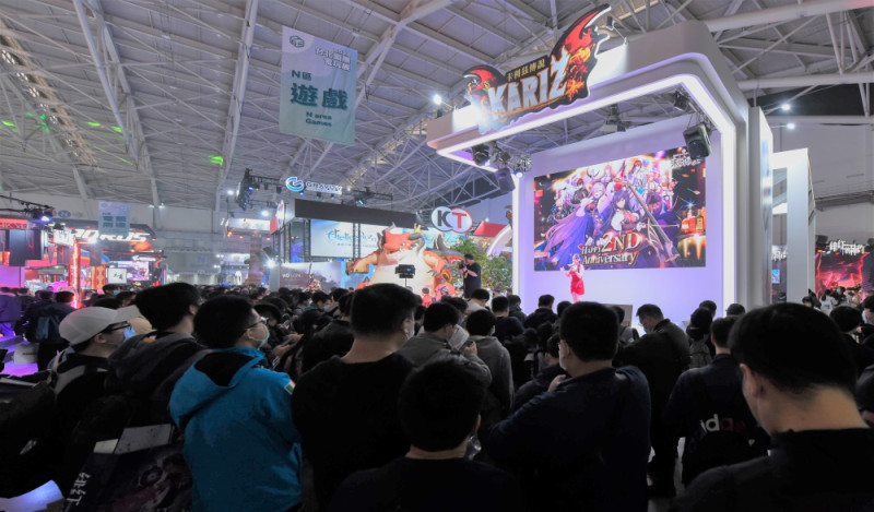 今年初的台北國際電玩展吸引30萬人次入場   圖：主辦單位/提供