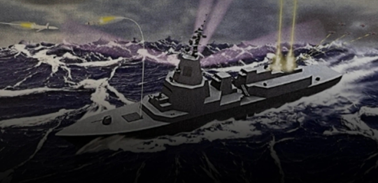 日本最新ASEV戰艦示意圖。   圖 : 翻攝自騰訊網