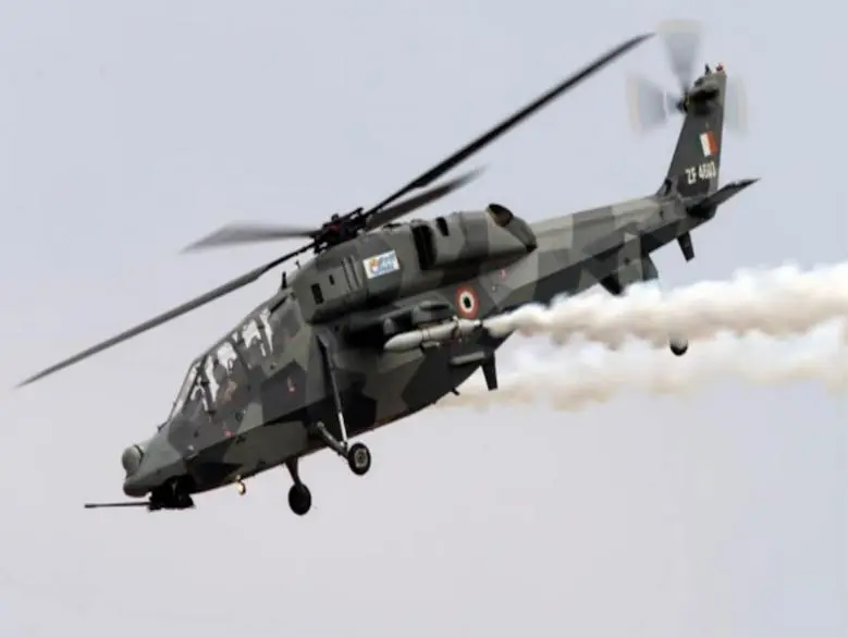 LCH  是世界上為數不多能夠在 5,000 米至 6,000 米高度飛行，並攜帶武器作戰的武裝直升機。   圖：翻攝自海峽新幹線