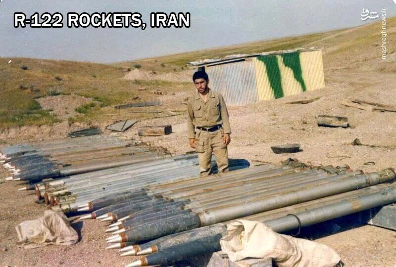俄羅斯最有可能的供應商是伊朗，已知該國擁有 R-122 火箭彈，並且之前曾向俄羅斯提供過翻新的 152 毫米砲彈。   圖：翻攝自推特@UAWeapons