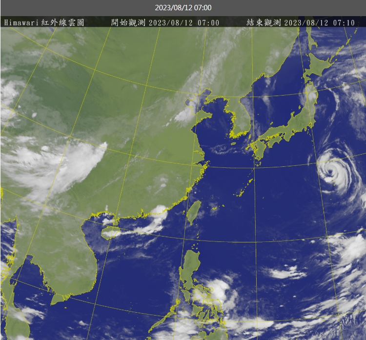 今天水氣稍減少，降雨空檔逐漸增加，清晨至上午中南部地區仍有局部短暫陣雨或雷雨。   圖/中央氣象局