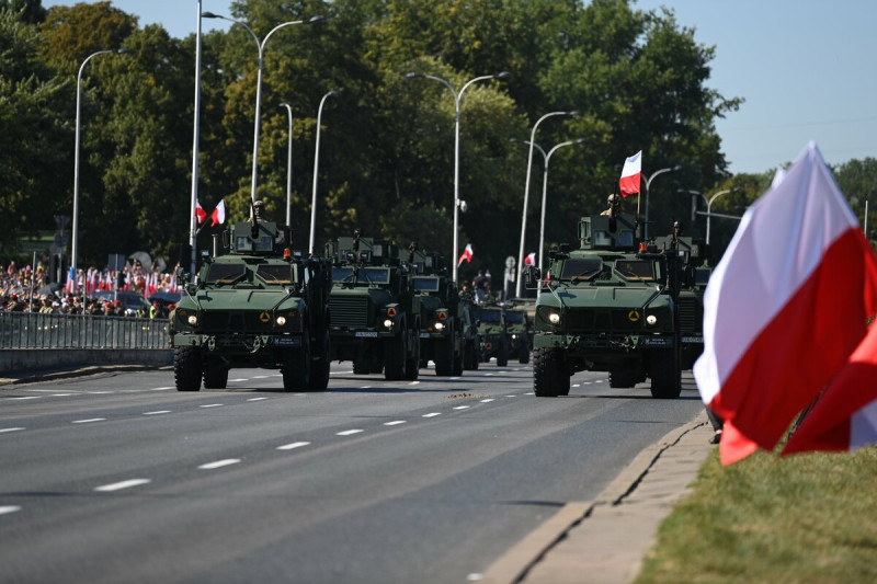 隨著北約與俄主要盟友白俄羅斯間邊境緊張局勢加劇，波蘭在歐洲的影響、重要性日益顯著。   圖：擷取自波蘭國防部「X」（原推特）@Poland_MOD