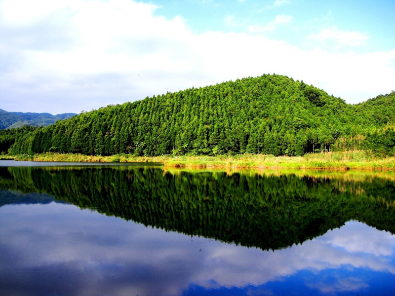 雙連埤湖域。   圖：林業及自然保育署宜蘭分署／提供
