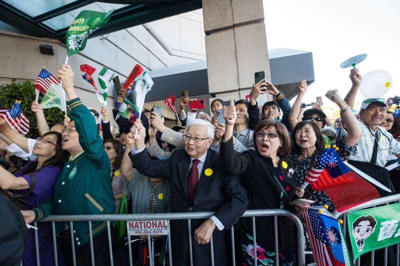 副總統賴清德出訪巴拉圭，返國過境舊金山   圖：總統府提供