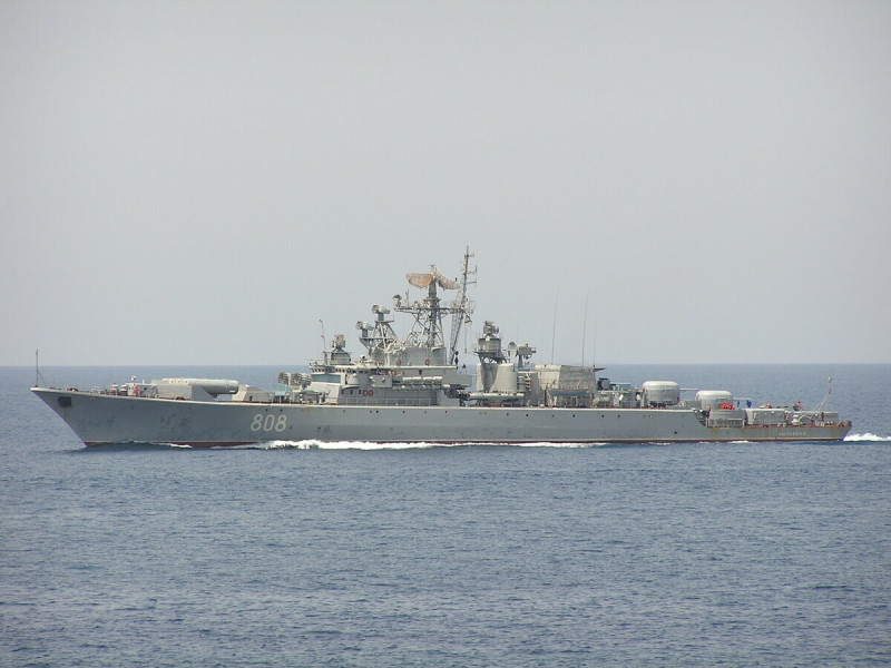據報導，俄風暴海燕級巡防艦「皮特利維」號（Pytlivyy）也是此次烏軍襲擊目標。   圖：維基共享資源