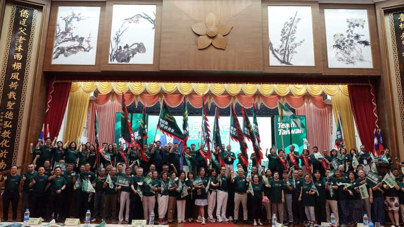「泰國信賴台灣之友會」昨天在曼谷舉辦成立大會。   圖：賴清德競選辦公室提供