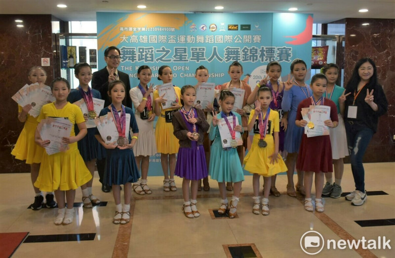 台灣運動舞蹈界未來的希望。   圖：孫家銘攝