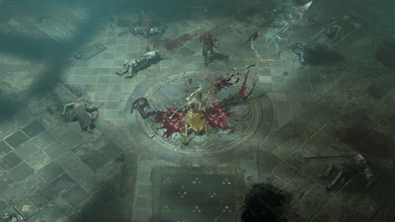 在血之賽季中，玩家要在聖休亞瑞與崛起的吸血鬼作戰，同時將吸血鬼的力量納為己用。   圖：暴雪娛樂/提供