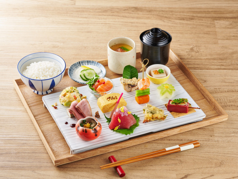 「莞固茶寮」別具巧思以日本創意和食、和菓子茶點作為２大特色。   圖：精實文創／提供