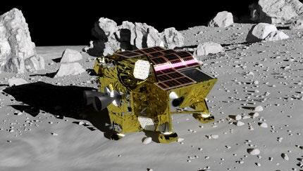 日本也挑戰登月 ，預計下週發射「月球狙擊手」探測器。   圖片來源/JAXA