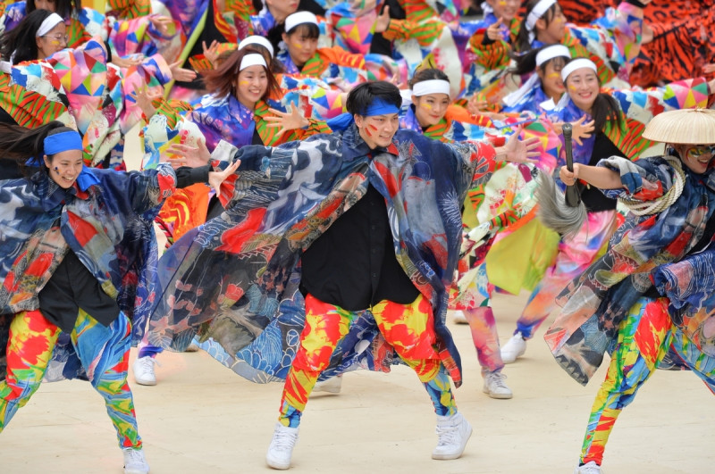 日本真中祭百事怪物舞踏團。   圖：台中市政府/提供