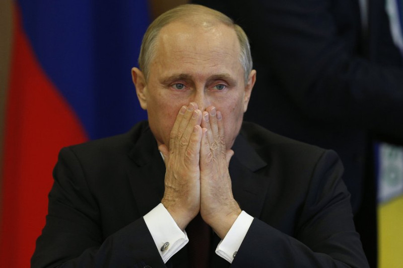 俄羅斯總統普丁，近期傳出心臟出現狀況。   圖：翻攝自 Glasnost Gone X 帳號