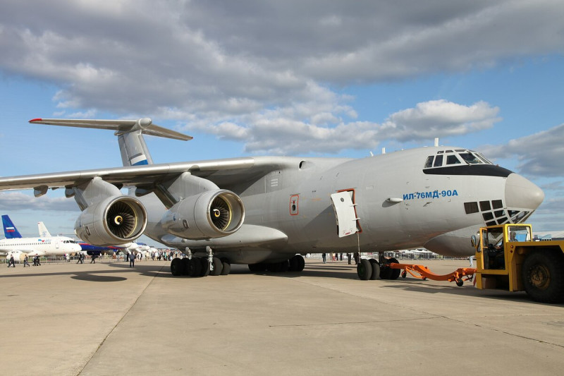 伊留申-76運輸機。   圖：翻攝自維基百科