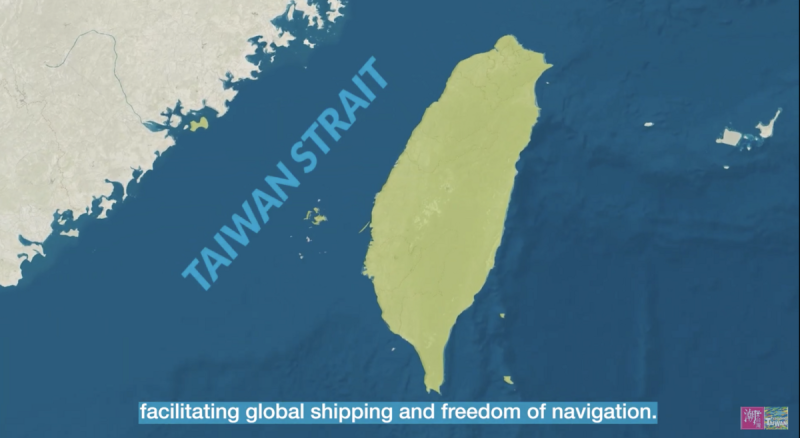 外交部發布第二部聯大推案短片「世界和平 攜手台灣」，呼籲國際攜手台灣，團結維護世界和平。   圖：翻攝外交部官網