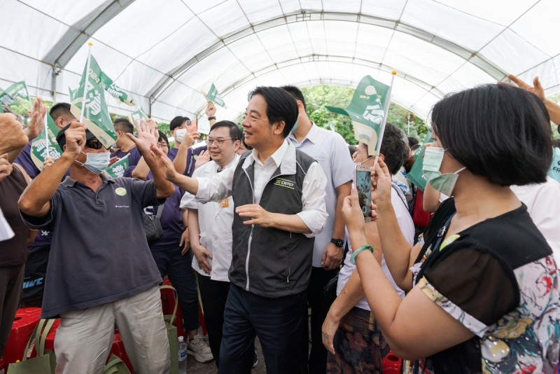 民進黨總統參選人賴清德加緊選戰腳步，今舉辦多場後援會成立大會。   圖：賴清德競選辦公室/提供