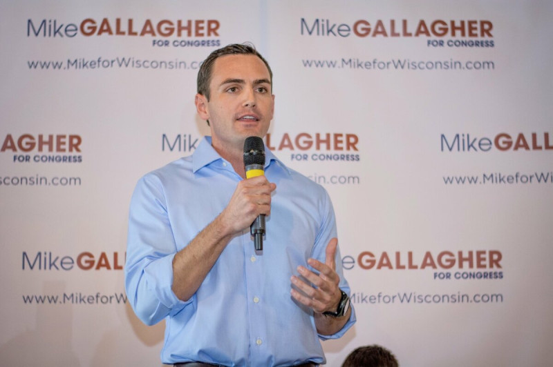 美國聯邦眾議院中國問題特別委員會主席蓋拉格（Mike Gallagher）   圖：取自於 Mike Gallagher    X (推特)