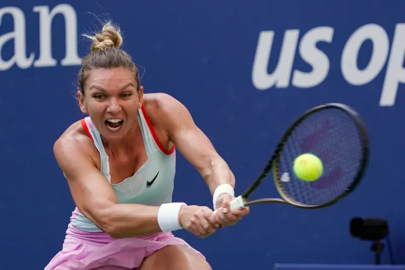 羅馬尼亞前世界球后Simona Halep，因服用興奮劑而被禁賽4年。   圖／美聯社／達志影像