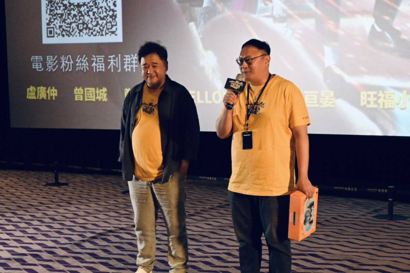 新聞局長鄭照新表示，瞿友寧導演是台中的老朋友，接連多部電影都在台中取景。   台中市政府/提供