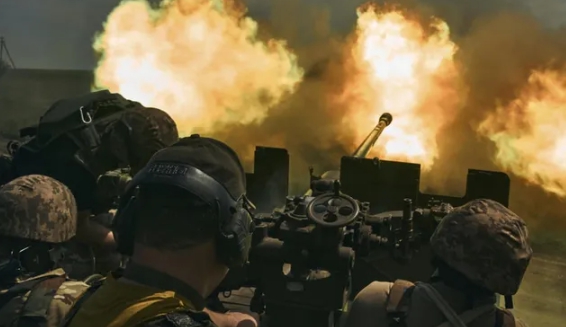 烏軍對俄軍展開猛烈砲轟。   圖 : 翻攝自騰訊網/兵器展望