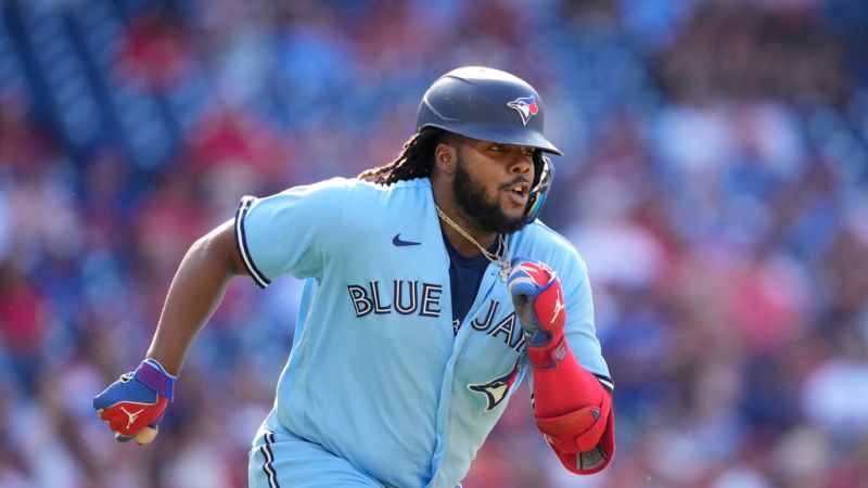 藍鳥隊球星Vladimir Guerrero Jr.。   圖／美聯社／達志影像