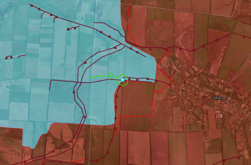 烏軍持續突破俄軍位於韋爾博夫的防線，並可能正準備發動新的攻勢。   圖：翻攝自 George Barros X（前推特）帳號