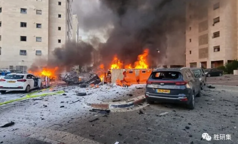 巴勒斯坦激進組織哈瑪斯（Hamas）7日突襲以色列，釀成嚴重傷亡。   圖：翻攝自推特(X)