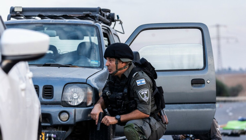以色列軍方目前正在以色列境內的22個地點與「數百名」巴勒斯坦武裝份子作戰。   圖：美聯社／達志影像