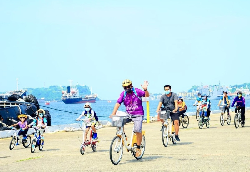 鼓山場單車路線以地區文化脈絡來規劃。   圖：高雄市觀光局提供