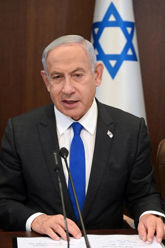 以色列總理尼坦雅胡矢言將動用全部力量摧毀哈瑪斯，強調國防軍「為這個黑暗日子的報復才剛剛開始」。   圖：擷取自尼坦雅胡臉書