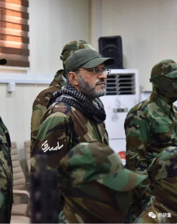 伊拉克什葉派民兵「Kataeb Sayyed al Shohada」指揮官阿布·阿拉·瓦萊抵達黎巴嫩。   圖 : 翻攝自勝研集