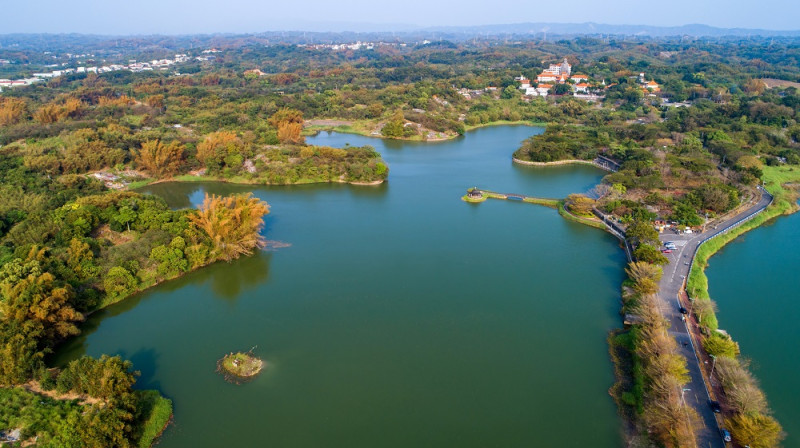 大潭埤。   圖：台南市政府觀光旅遊局／提供