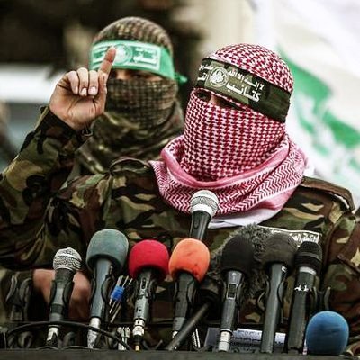 哈瑪斯武裝部隊發言人烏拜達。   圖：擷自「X」@AyaIsleemEn