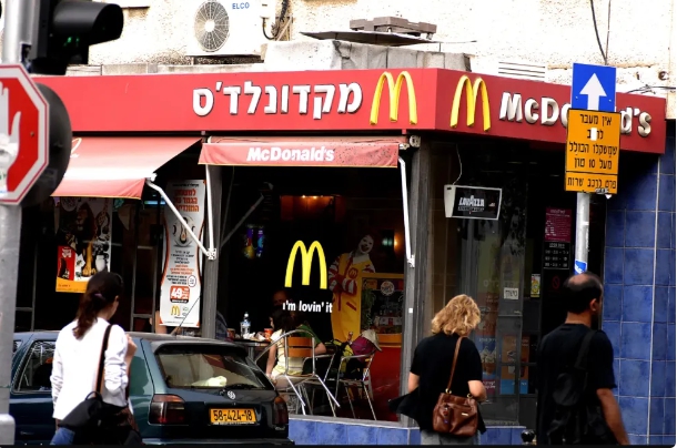 在以色列的麥當勞店面。   圖 : 翻攝自以色列麥當勞官網