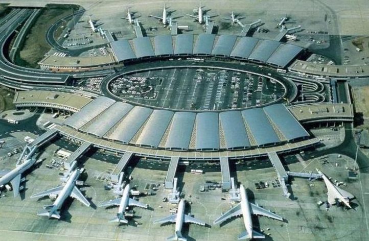 法國戴高樂機場。   圖 : 翻攝自搜狗百科