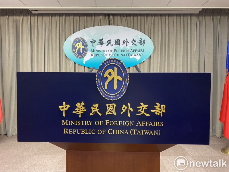 外交部強調，台灣堅持民主的信念不會因為遭受脅迫打壓而改變。   圖：林昀真/攝