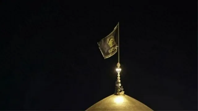 在美軍基地遇襲前，伊朗就豎起了「黑色戰旗」。   圖：翻攝自兵器展望