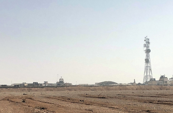 位於敘利亞南部的坦夫美軍基地。   圖 : 翻攝自環球網